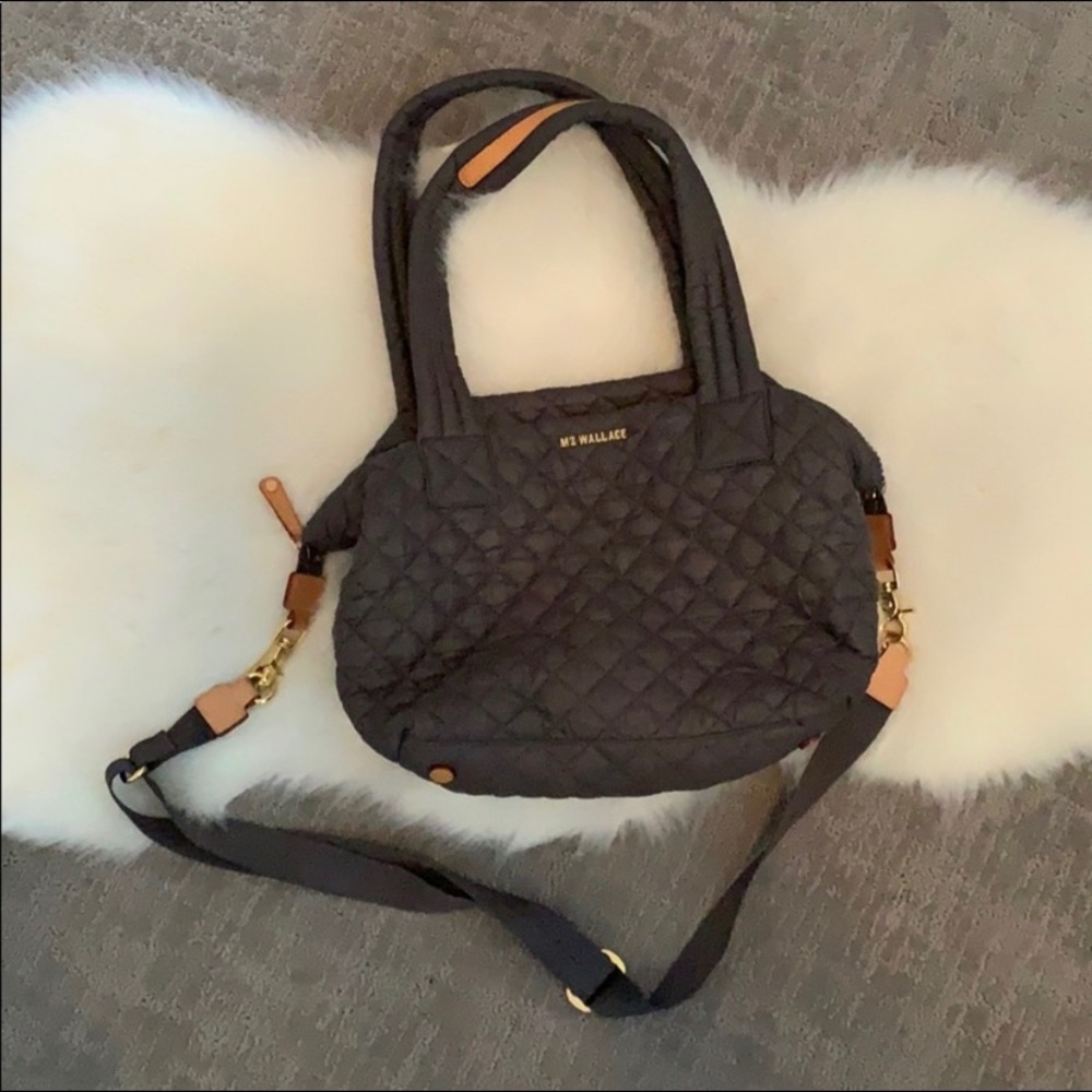 MZ Wallace Sutton Medium in dark gray